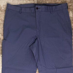 Charles Tyrwhitt Steel Blue Slim Fit Cotton Stretch Chinos, 38x30